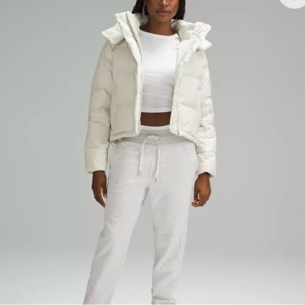 NWT Lululemon Wunder Puff Cropped Jacket Size 6